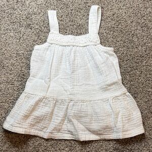 OshKosh B'gosh White Textured Camisole